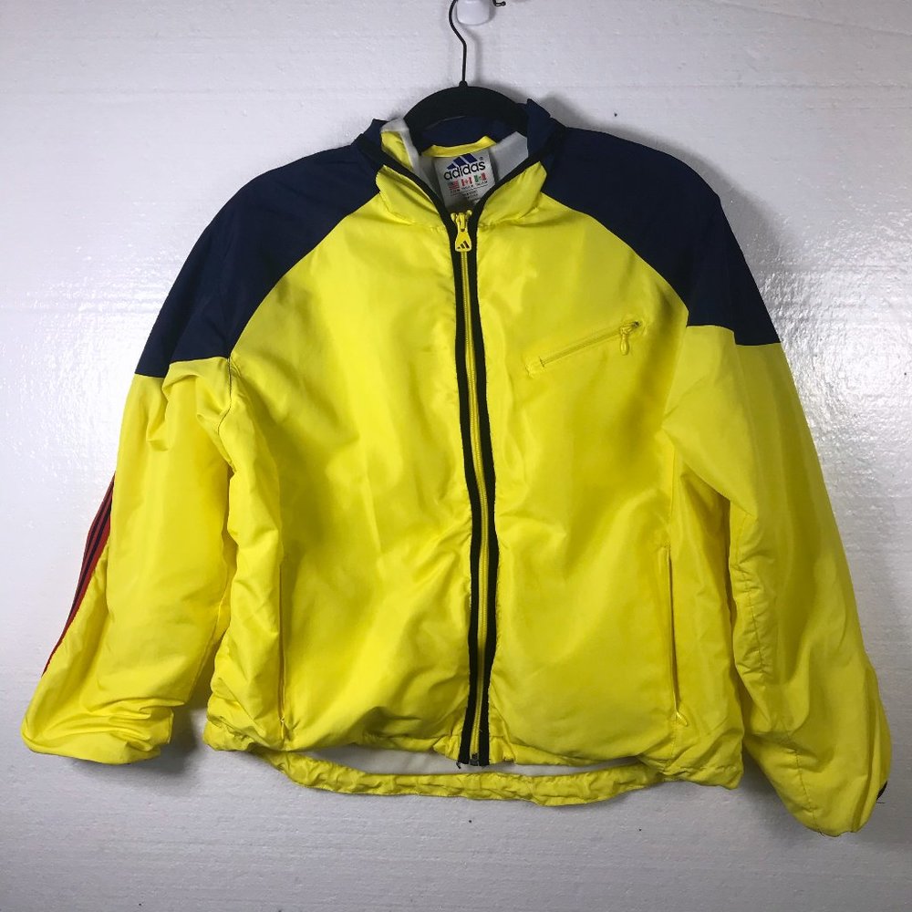 Adidas Medium Spell Out Logo Windbreaker Jacket